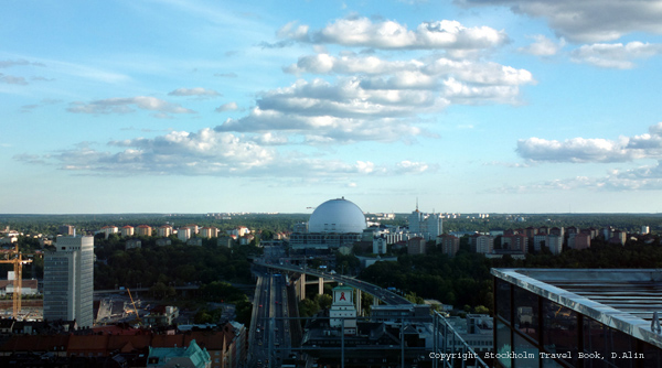 View of Globen Arena