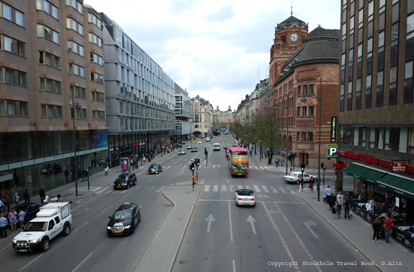 Vasagatan in central Stockholm