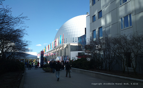 Globen arena. Stockholm.