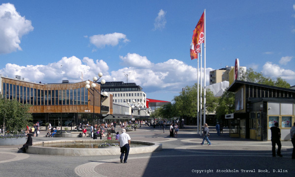 Stockholm surban center of V�llingby